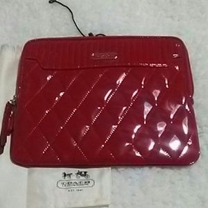 Coach tablet sleeve